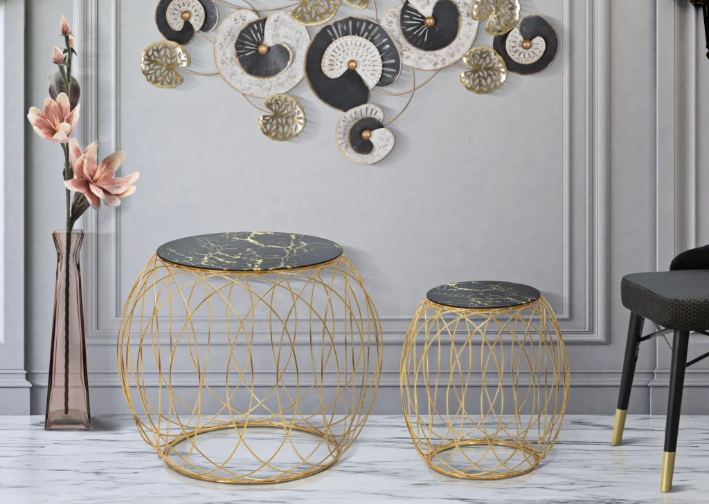 TAVOLINETTI BALL COPPIA CM � 68X56-43X45 - Image 6