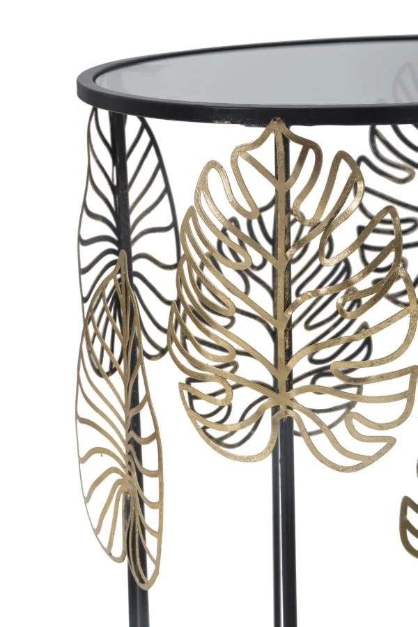 TAVOLINETTI FOGLIE GLAM COPPIA CM � 38X55-33X50 - Image 5