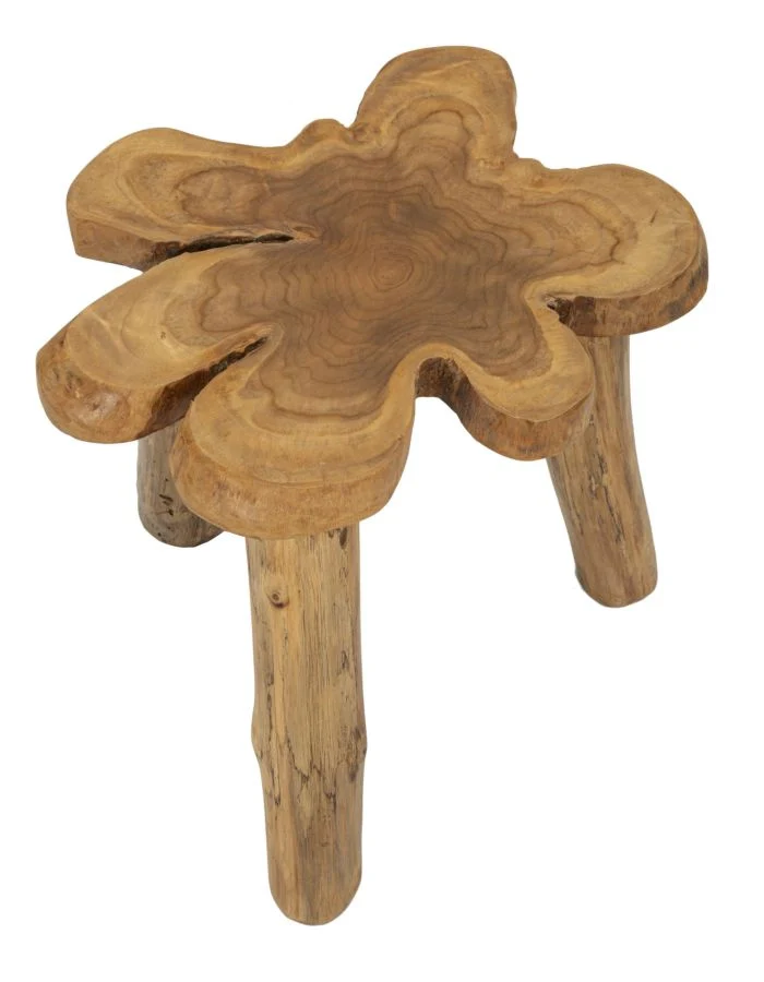 TAVOLINETTO BINTANG IN TEAK RIC. CM50X47X50 (PEZZI UNICI - NON RIP. IN SERIE) - Image 2