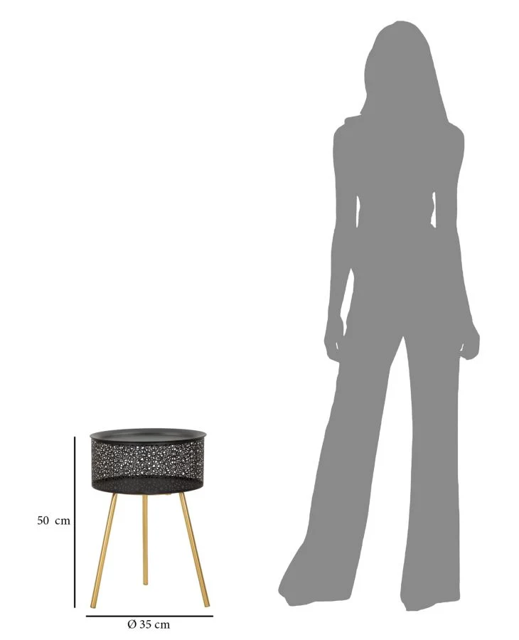 TAVOLINETTO BLACKY CM � 35X50 - Image 6