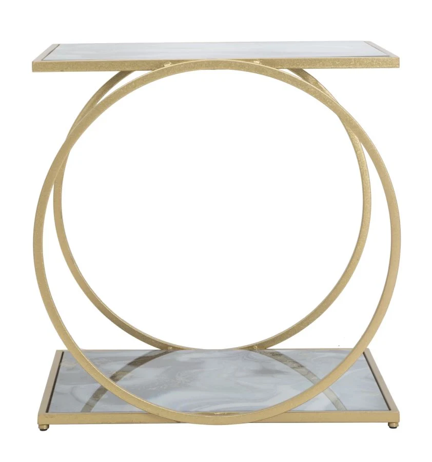 TAVOLINETTO GLAM 2 LEVEL CM 52,5X50X51 - Image 3
