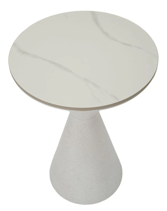 TAVOLINETTO WHITE DOUBLE CM Ø 44,5x63 - Image 2