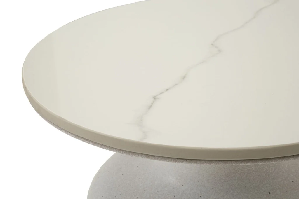 TAVOLINETTO WHITE FUSH CM Ø 40X47 - Image 3