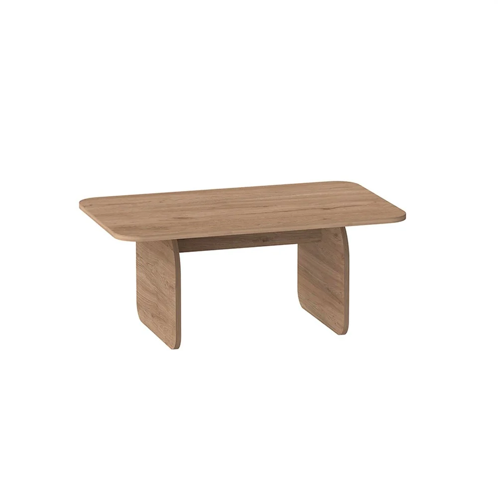 Tavolino da salotto Pietra con gambe a pannello piatto in colore sepet - Image 6