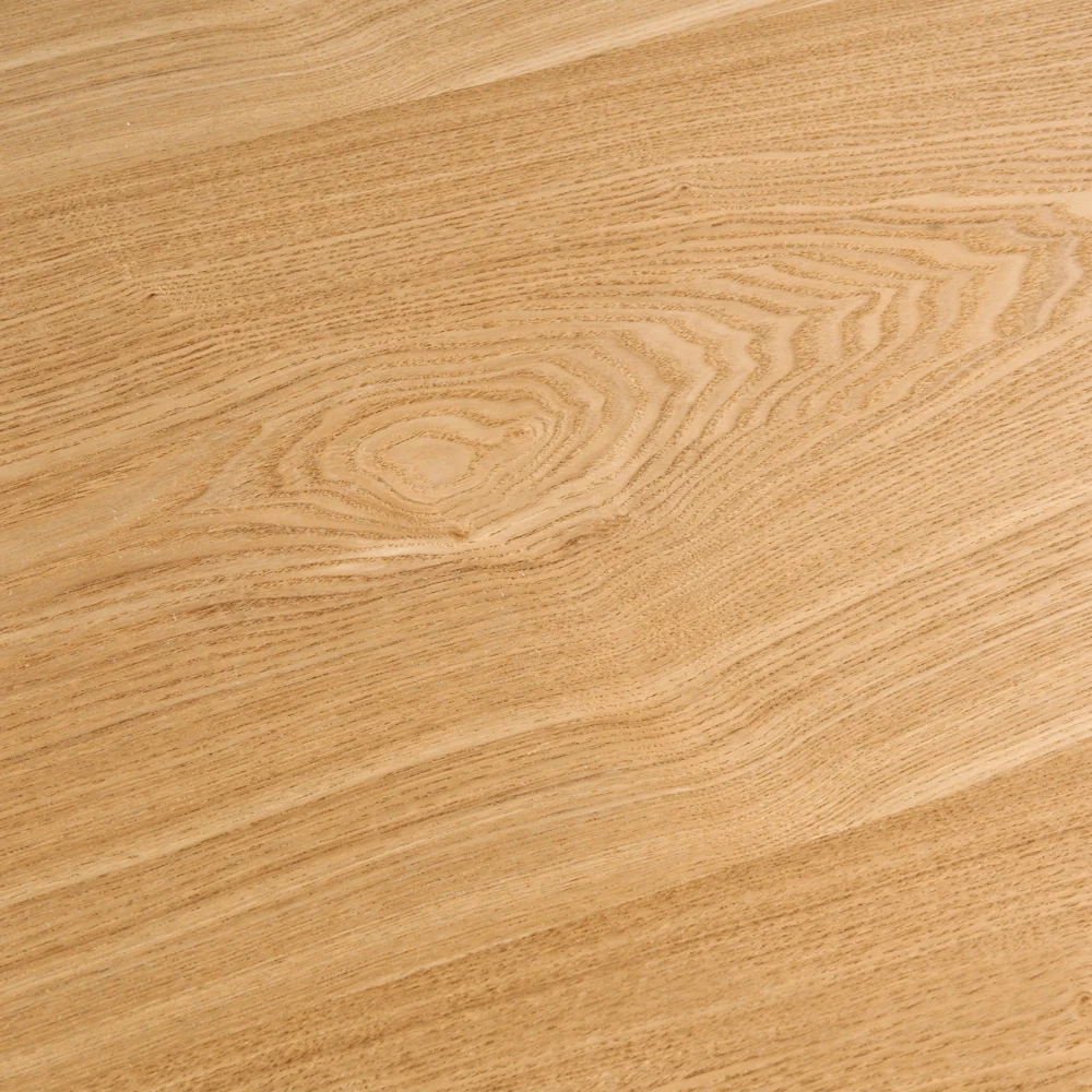 Tavolo da pranzo rettangolare allungabile moderno 160/200 x 90 cm Gambe in legno impiallacciato MDF Frassino chiaro - Image 7