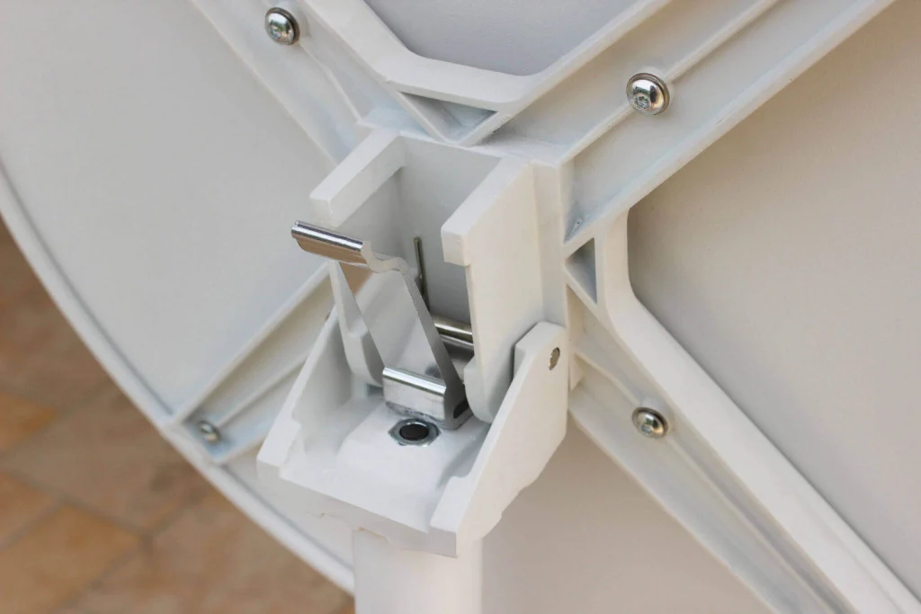 Tavolo Vega Ø60x74 h cm in Acciaio Bianco - Image 3