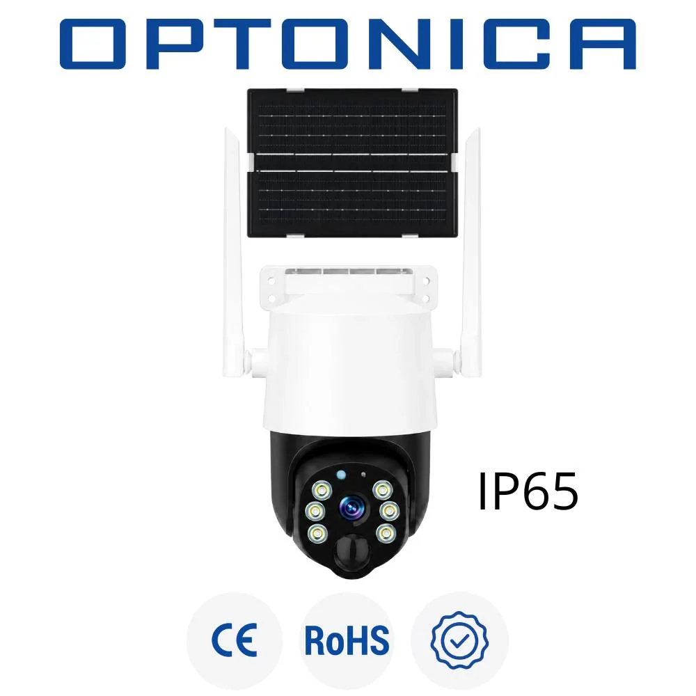 Telecamera ip wifi 4mp con batteria pannello solare e micro sd - Image 3