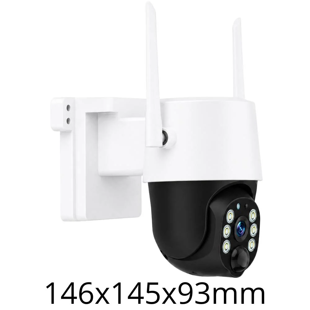 Telecamera ip wifi 4mp con batteria pannello solare e micro sd - Image 4