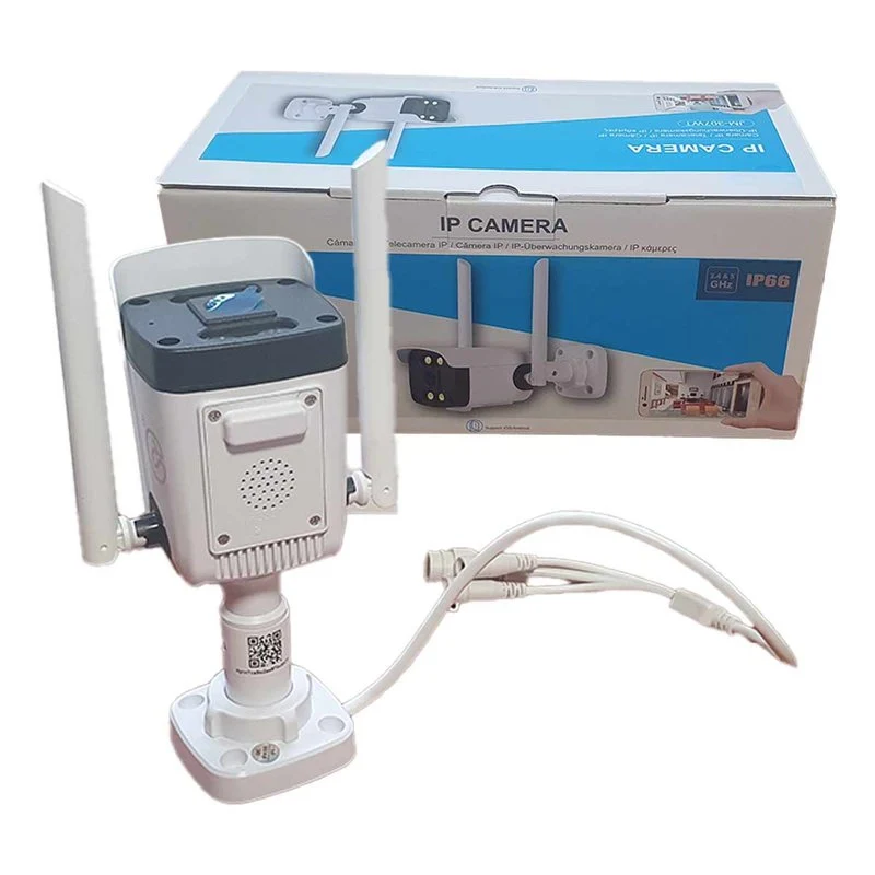 Telecamera WiFi da Interno Esterno Video Sorveglianza Bullet di Sicurezza 3MP Full HD 2304x1296p IP66 Impermeabile 90 gradi - Image 4