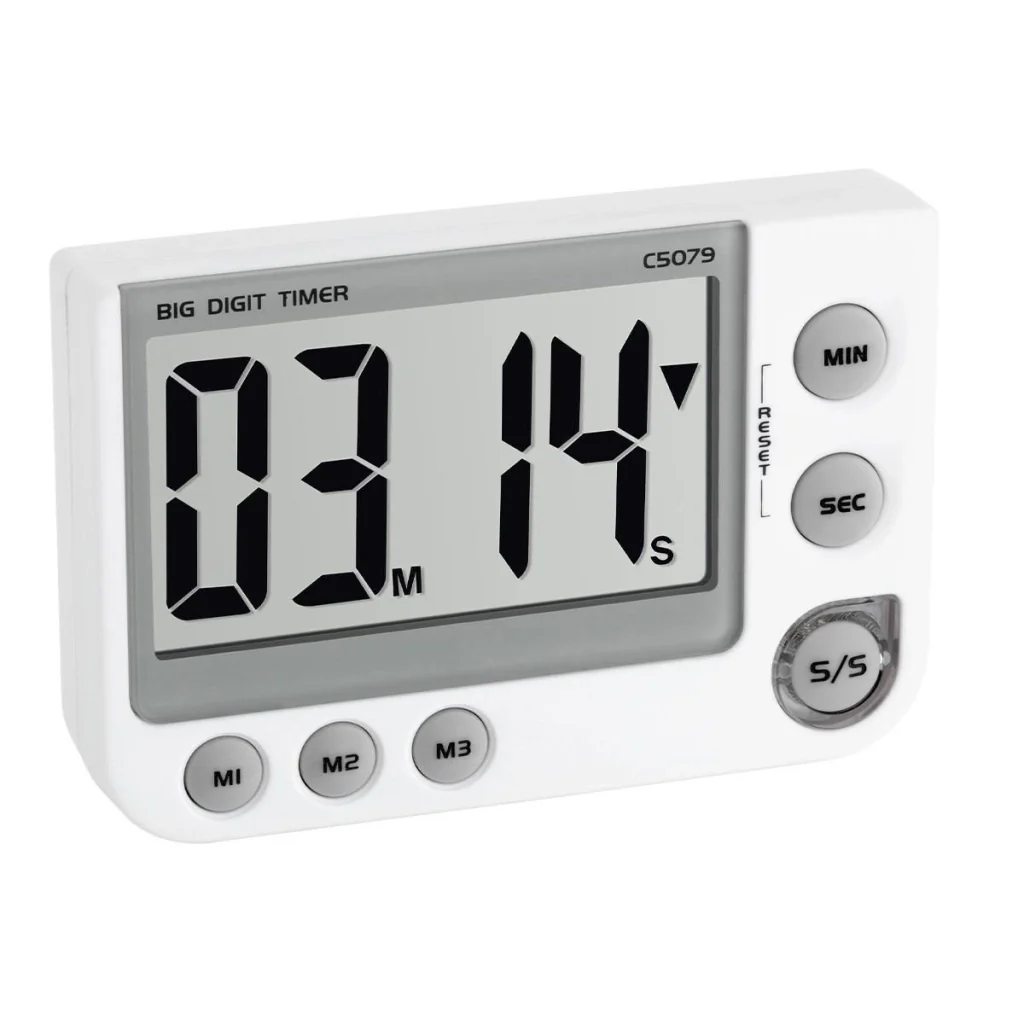 TFA-Dostmann 38.2024 timer da cucina Timer da cucina digitale Bianco - Image 2