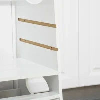 Torre Montessoriana per Bambini, Learning Tower con Altezza Regolabile in MDF, 40x50x90cm, Bianco - Image 8