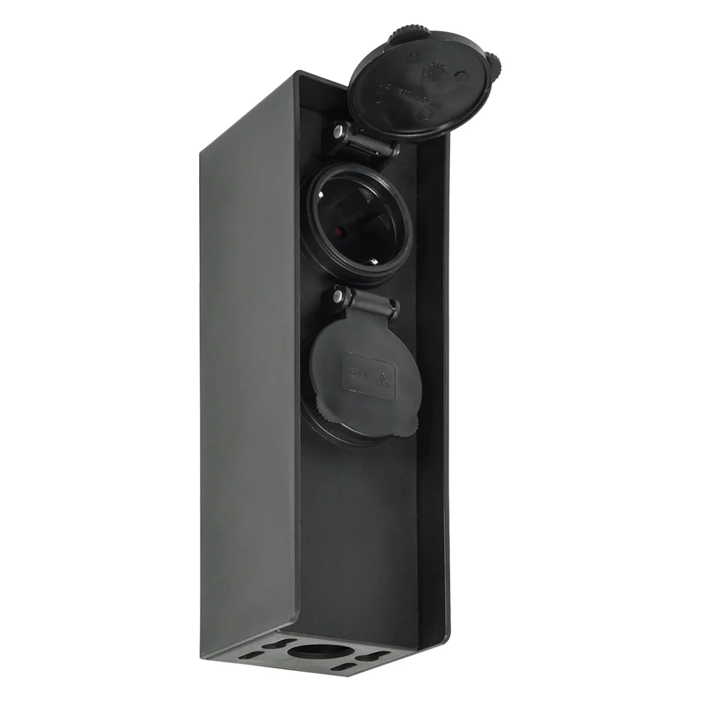 TORRETTA DA GIARDINO PER CONNESSIONI ESTERNE cm 23 x 6,8 x 7 - art.300190  - ELECTRALINE