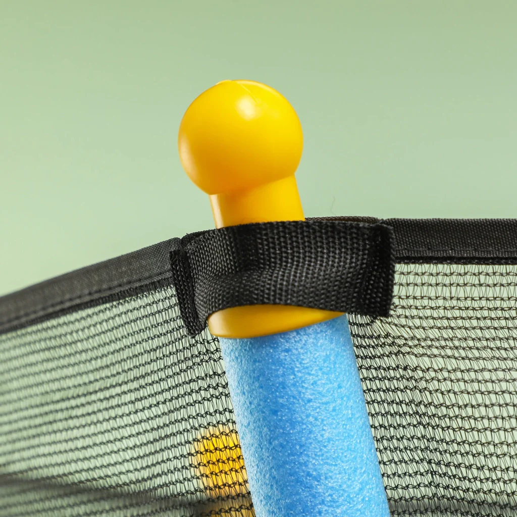 Trampolino Tappeto Elastico per Bambini con Ingresso a Cerniera e Pali Imbottiti Ø163.5x190 cm in Acciaio, PP e EPE - Image 8