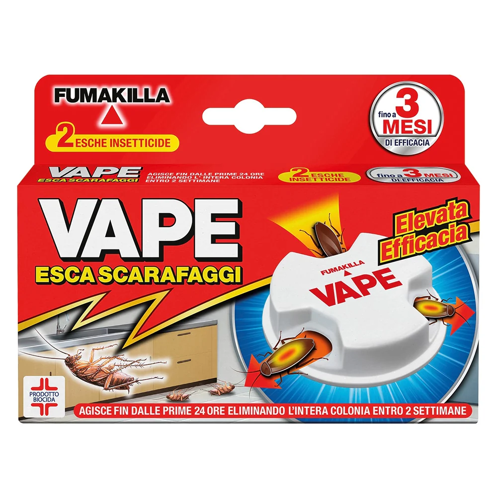 TRAPPOLA ESCA ANTISCARAFAGGI  confezione 2 pezzi  - VAPE
