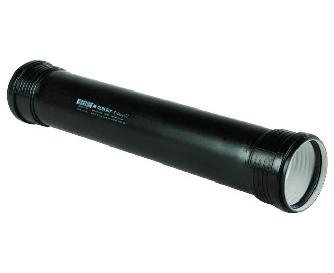 TUBO 2 BICCHIERI INNESTO SILENT ø32 MT 2   GEBERIT