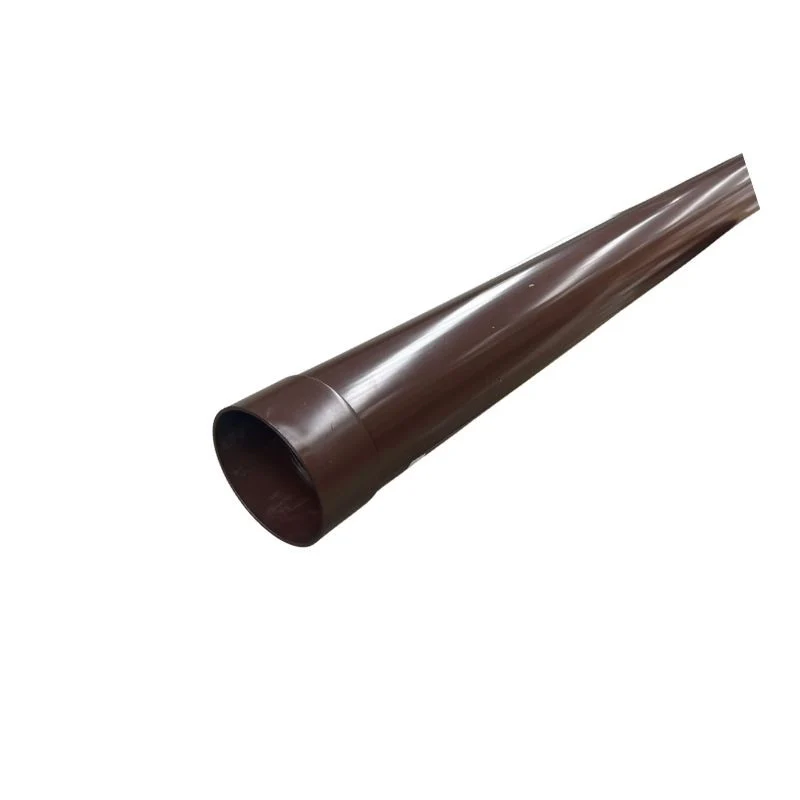 Tubo Pluviale "PLUVIA" in PMMA con Manicotto : Colore - Marrone, Diametro - 80, Metri Lineari - 2 metri - Image 2
