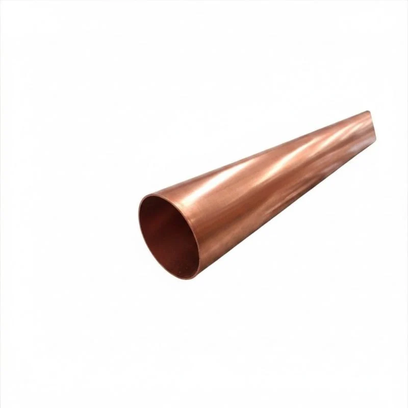 Tubo Pluviale "PLUVIA" in PMMA con Manicotto : Colore - Rame rosso, Diametro - 80, Metri Lineari - 1 metro - Image 2