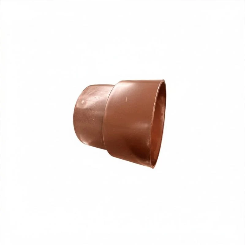 Tubo Pluviale "PLUVIA" in PMMA con Manicotto : Colore - Rame rosso, Diametro - 80, Metri Lineari - 1 metro - Image 4