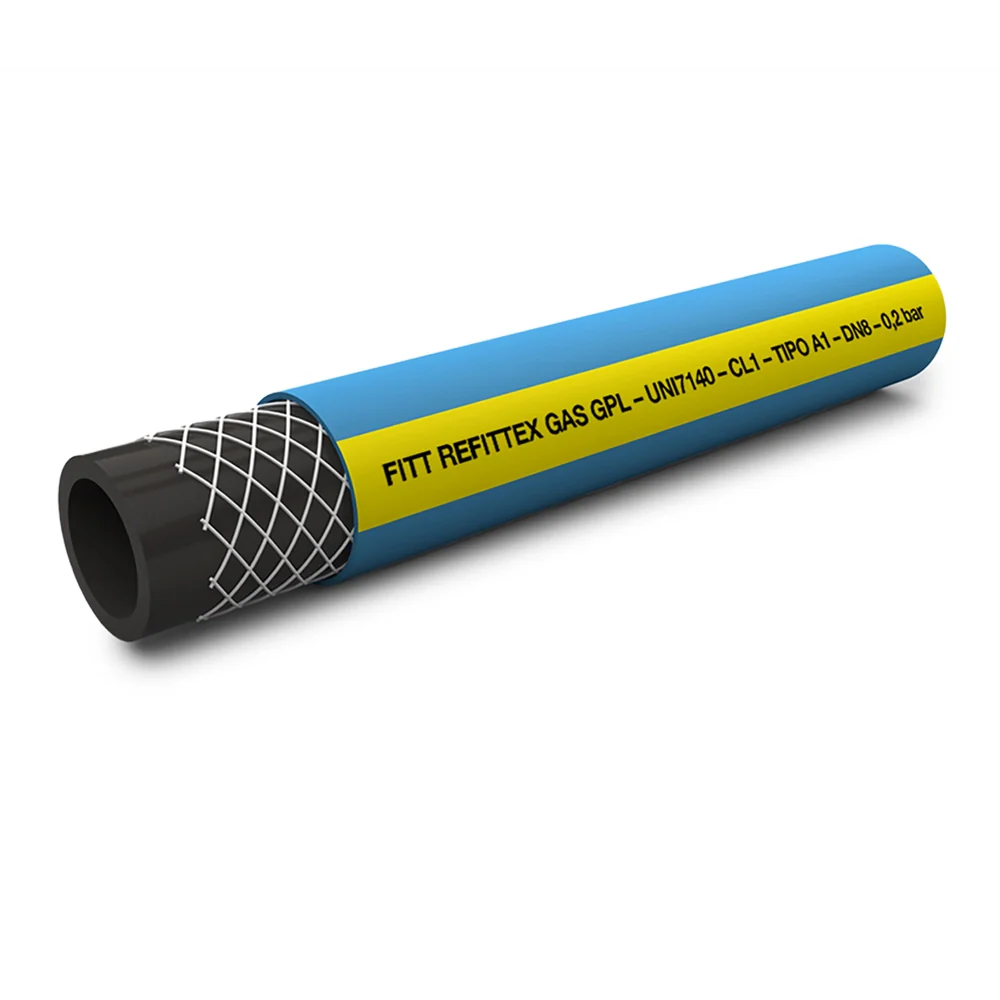 TUBO 'REFITTEX' PER GAS GPL Ø mm 8 x 13 - rotolo 50 mt  - FITT