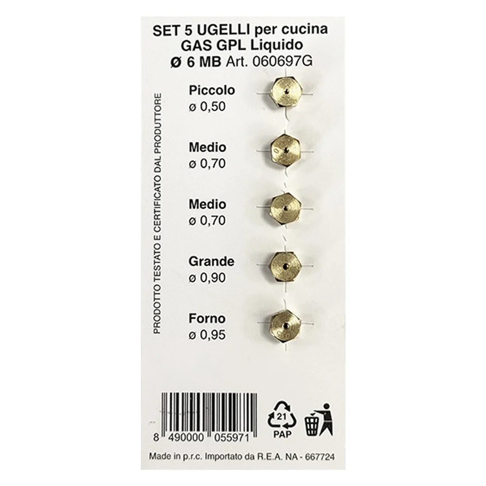 UGELLI PER CUCINA per gpl - IDROBLOK