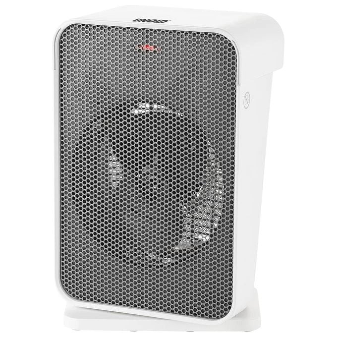 Unold 86450 stufetta elettrica Interno Grigio, Bianco 2000 W Riscaldatore ambiente elettrico con ventilatore