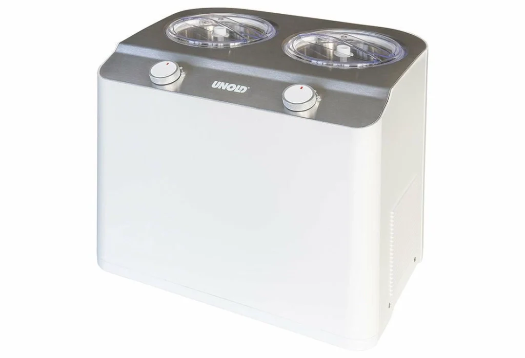 Unold Doppio Gelatiera compressore 2,4 L 250 W Acciaio satinato, Bianco - Image 9