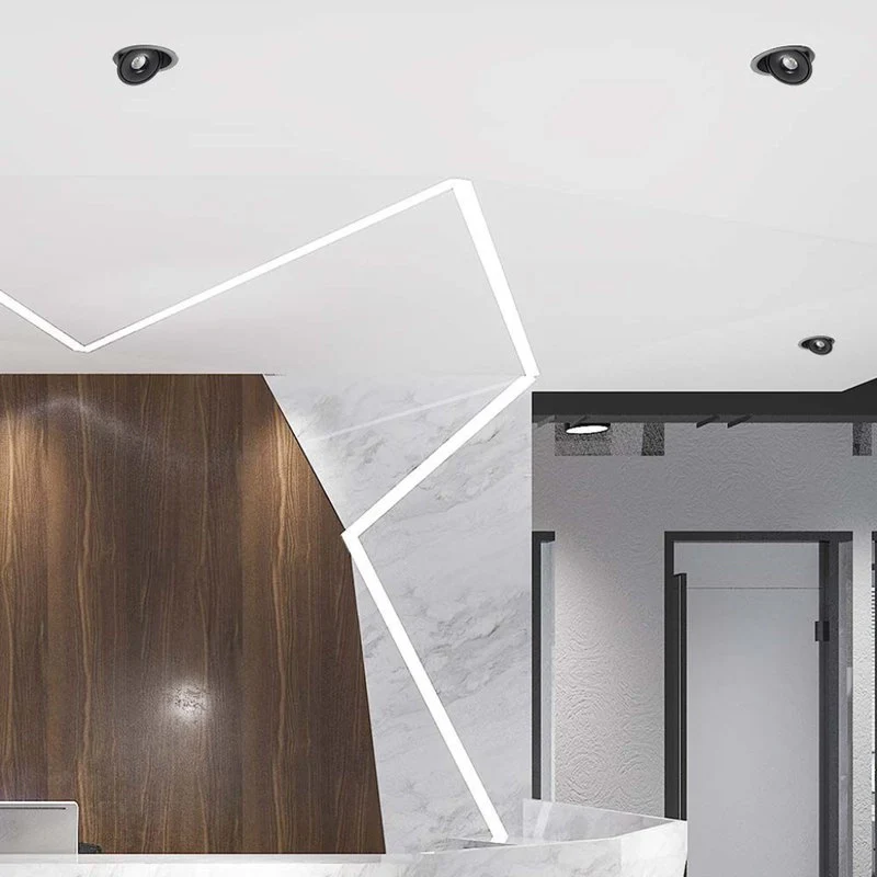Faretto LED COB da Incasso Rotondo 12W 120*43mm Colore Nero 3in1 SKU-10578 - Image 5