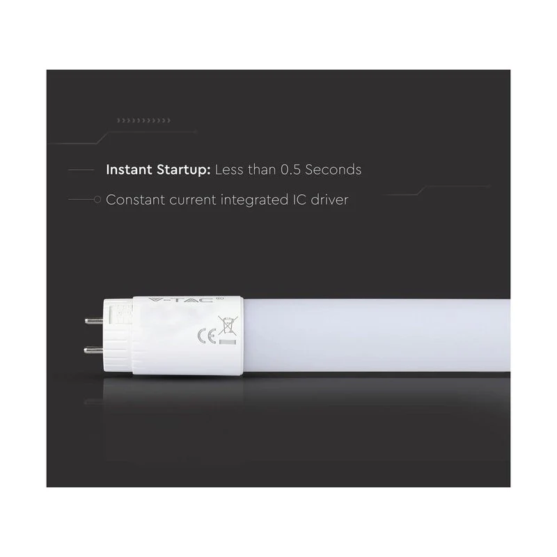 Tubo Led T8 G13 60cm 9W 850LM 4000K Alimentazione da Un Lato Non Ruotabile SKU-216393 - Image 4