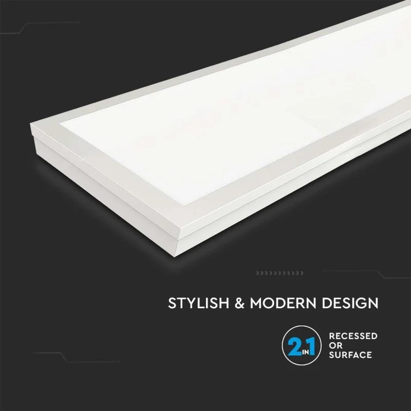 Pannello LED 40W 110LM/W 1200*300mm Montaggio a Plafone/Incasso Colore Bianco 4000K SKU-216625 - Image 3