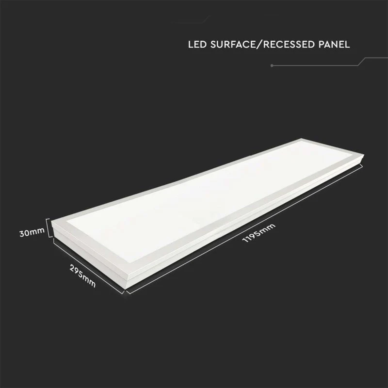 Pannello LED 40W 110LM/W 1200*300mm Montaggio a Plafone/Incasso Colore Bianco 4000K SKU-216625 - Image 6