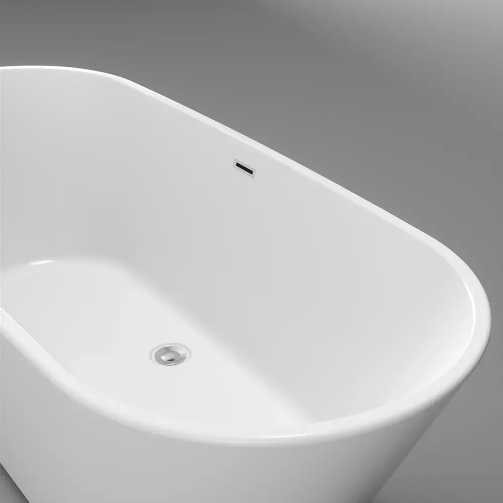 Vasca da bagno freestanding 150cm bianco lucido Mod. Ginevra - Image 2