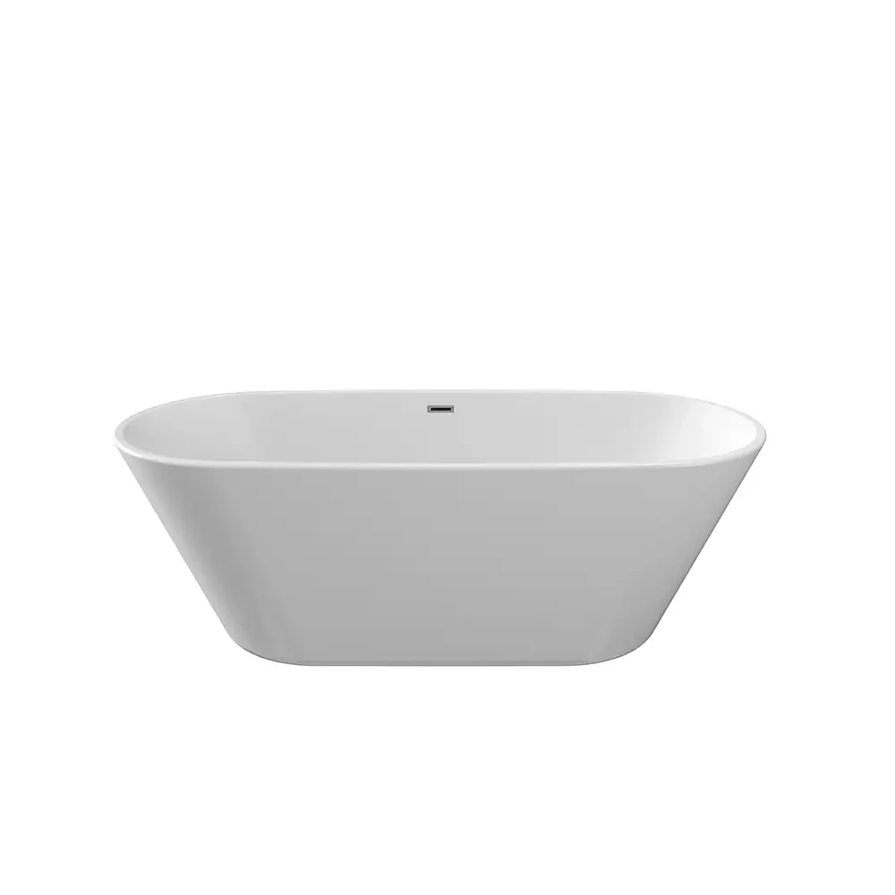 Vasca da bagno freestanding 150cm bianco lucido Mod. Ginevra - Image 4