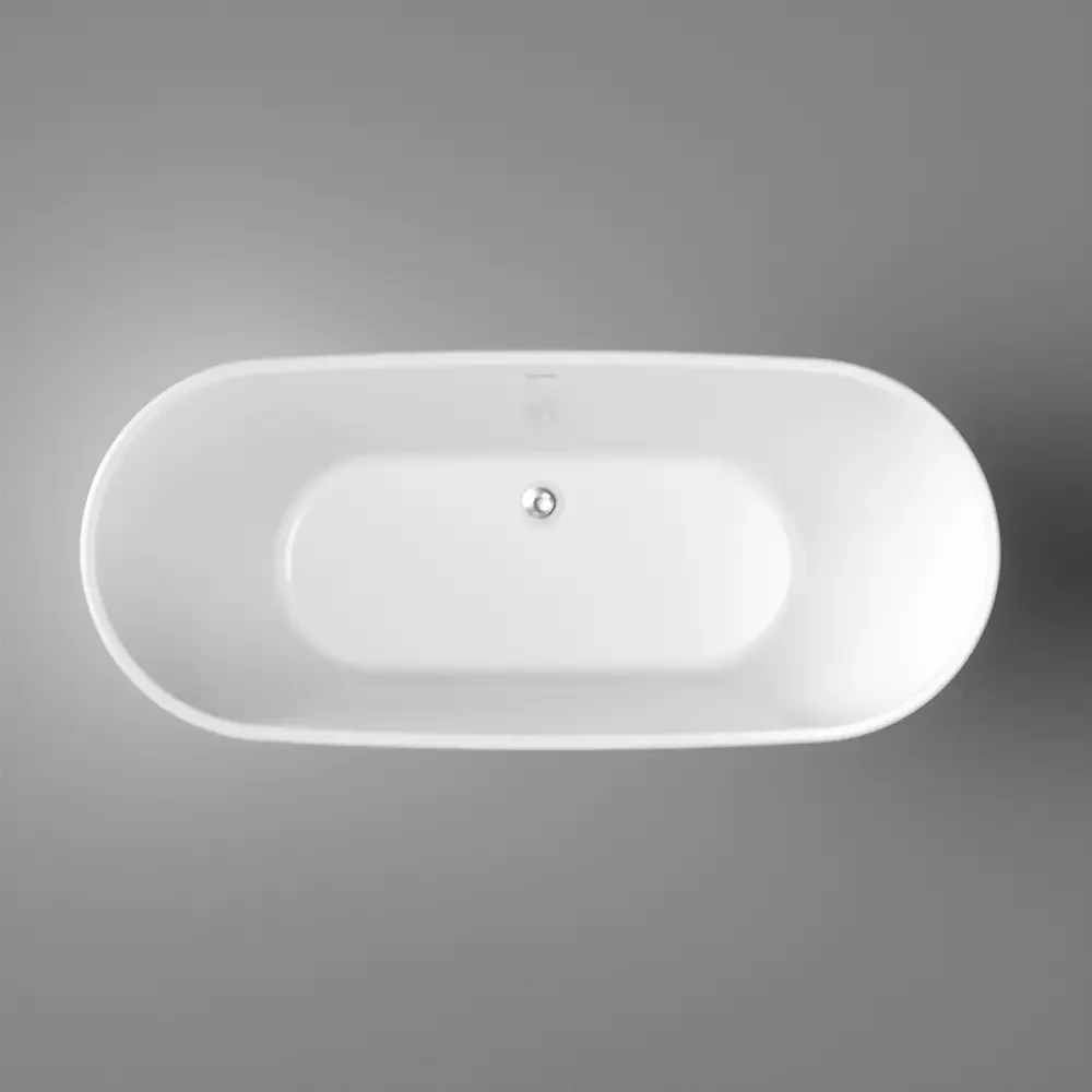 Vasca da bagno freestanding 150cm bianco lucido Mod. Ginevra - Image 6