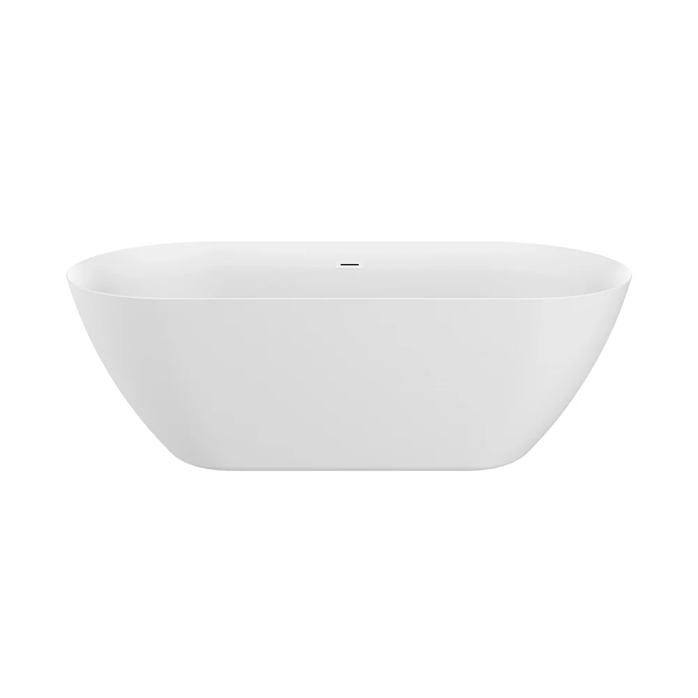 Vasca da bagno freestanding 170cm in acrilico bianco opaco | Atena - Image 6