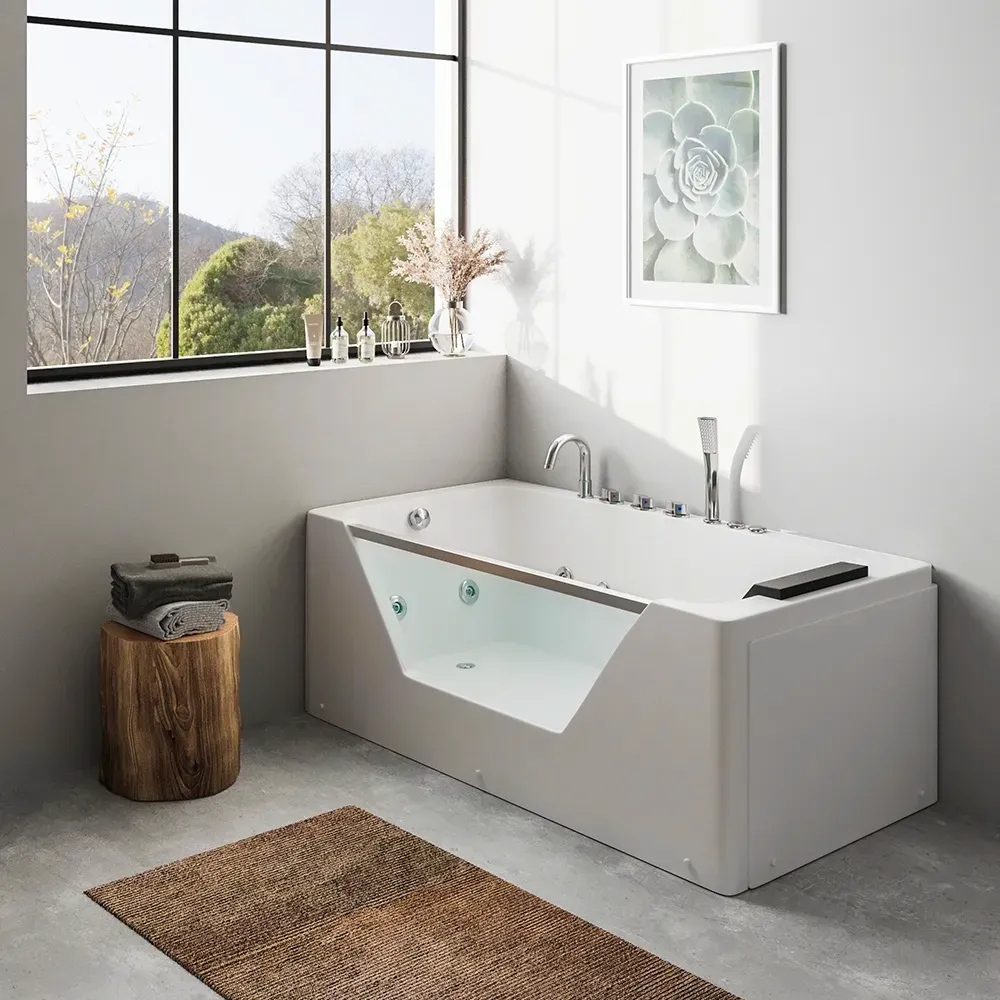 Vasca idromassaggio per interno 160x80 cm design moderno | Chill Eco - Image 2