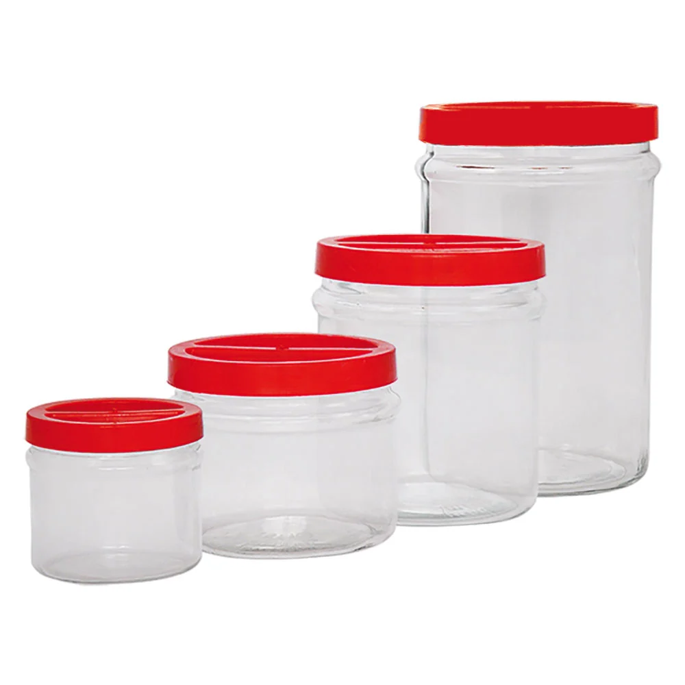 VASO IN VETRO PER ALIMENTI 'ORTES' Ø 170 - da lt 3,5- 6 pezzi  - Senza Marca