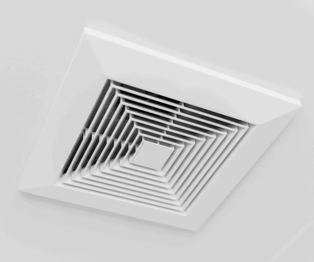 Ventola Aspirazione Bagno,Aspiratore Da Muro o Soffitto Grande 250X250mm Foro 200X200mm Profondità 150mm 25W 230V 50Hz 150m³/h 35dB - Image 4