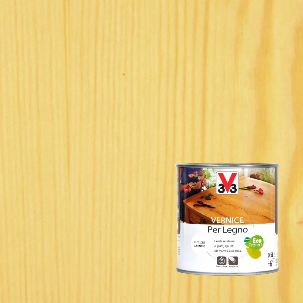 VERNICE PER LEGNO 250ML INCOLORE BRILLANTE