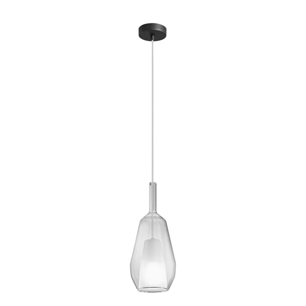 VETRO PIREX D.16XH38CM TRASPARENTE PER MONTATURA.