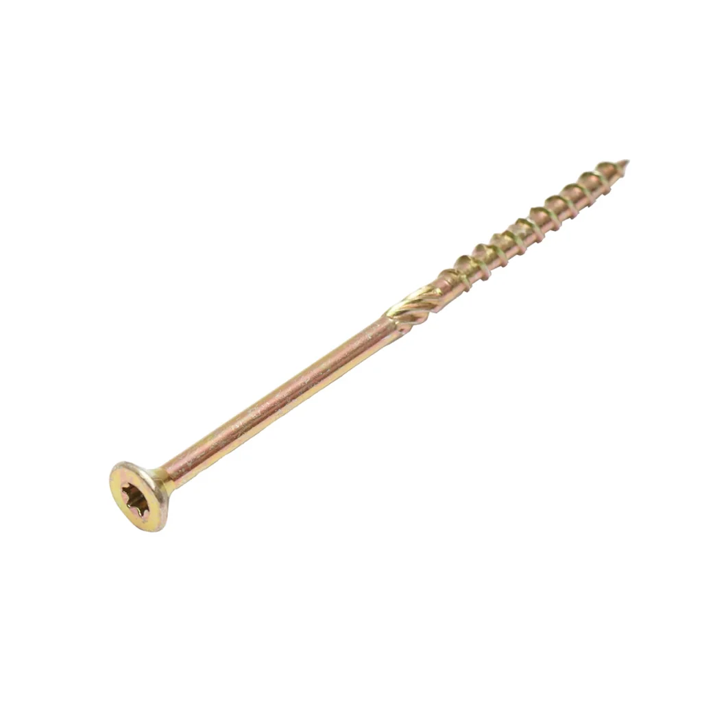 Vite autofilettante per legno a testa svasata 6x120mm tipo torx TX30, 100 pz/scatola - Image 2