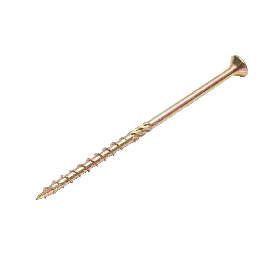 Vite autofilettante per legno a testa svasata 6x120mm tipo torx TX30, 100 pz/scatola - Image 3