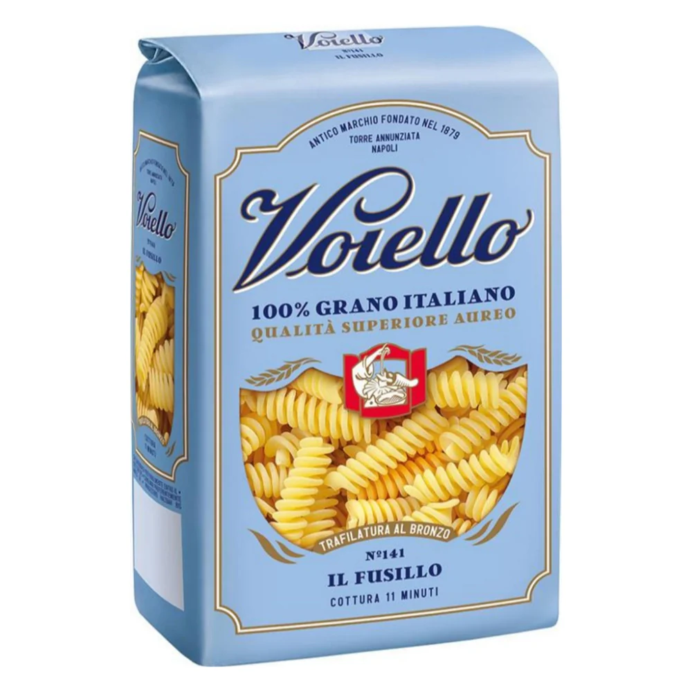 Voiello il fusillo n. 141 pasta trafilata al bronzo confezione da 500 grammi