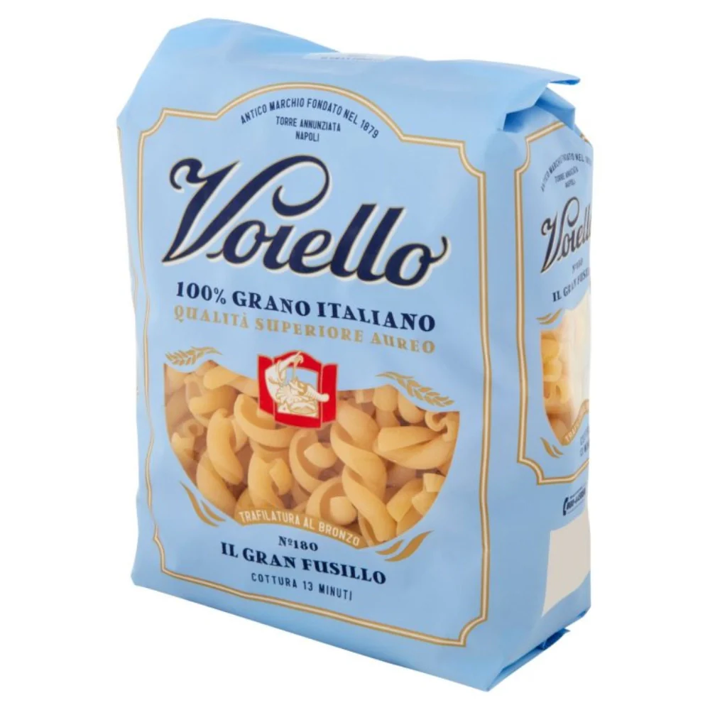 Voiello il gran fusillo n. 180 pasta trafilata al bronzo da 500 grammi - Image 2