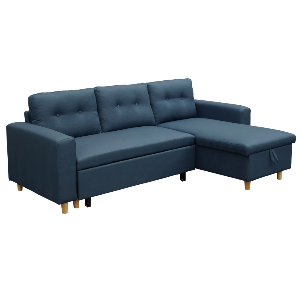 WADEDivano letto angolare a 3 posti blu - Image 3