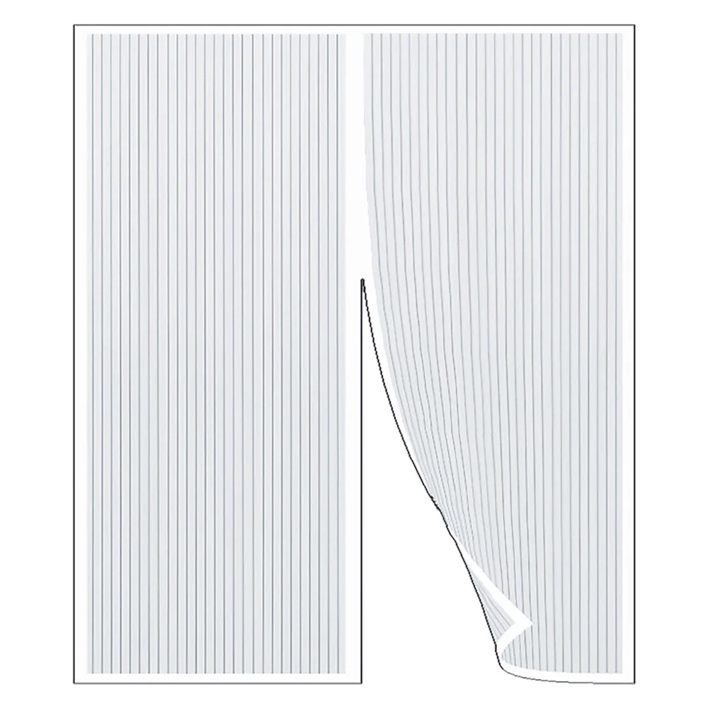 ZANZARIERA IN POLIESTERE CON MAGNETI 'ECCO MAGNET PROMO' cm 100 x 220 - bianca  - IRS